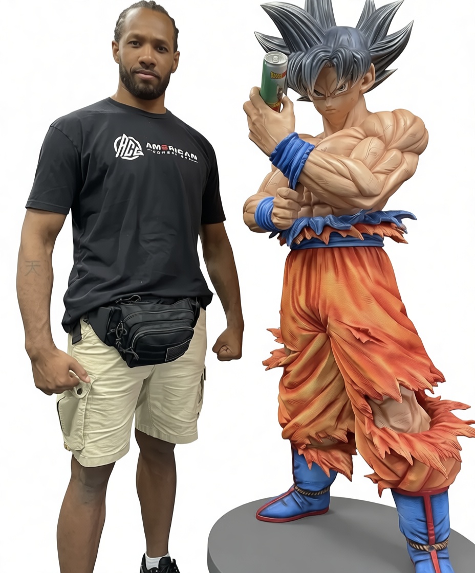 Goku Ultra Instinct Statue free 3D printable STL