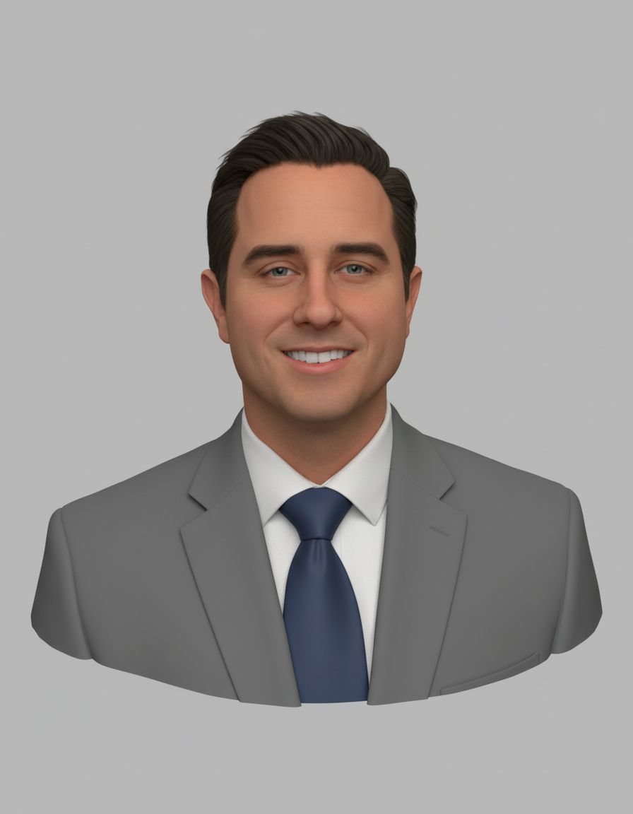 Businessman Bust free 3D printable STL