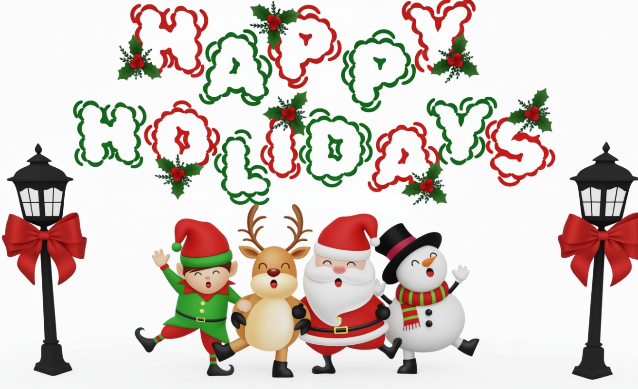Christmas Holiday Characters free 3D printable STL