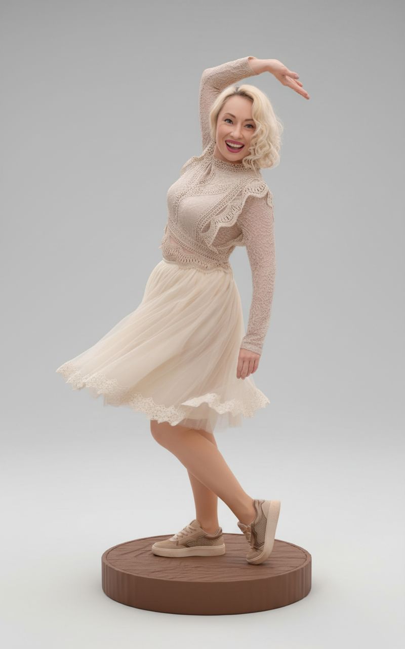 Elegant Dance Pose free 3D printable STL