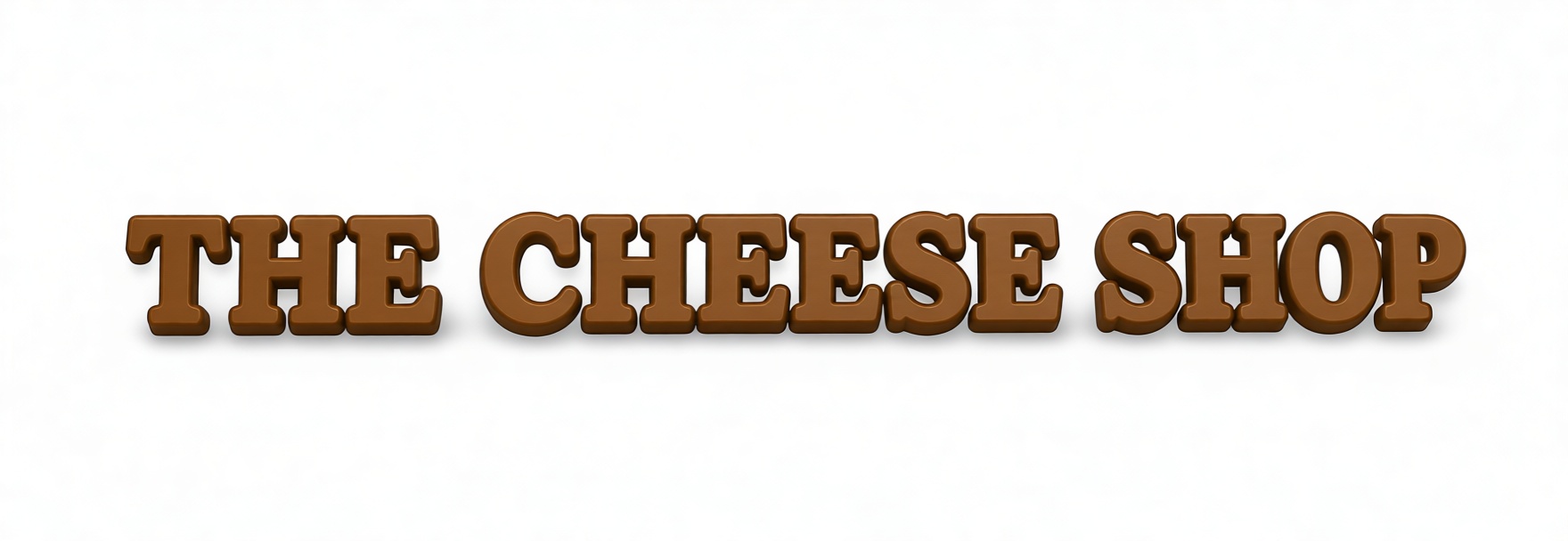 The Cheese Shop Sign free 3D printable STL