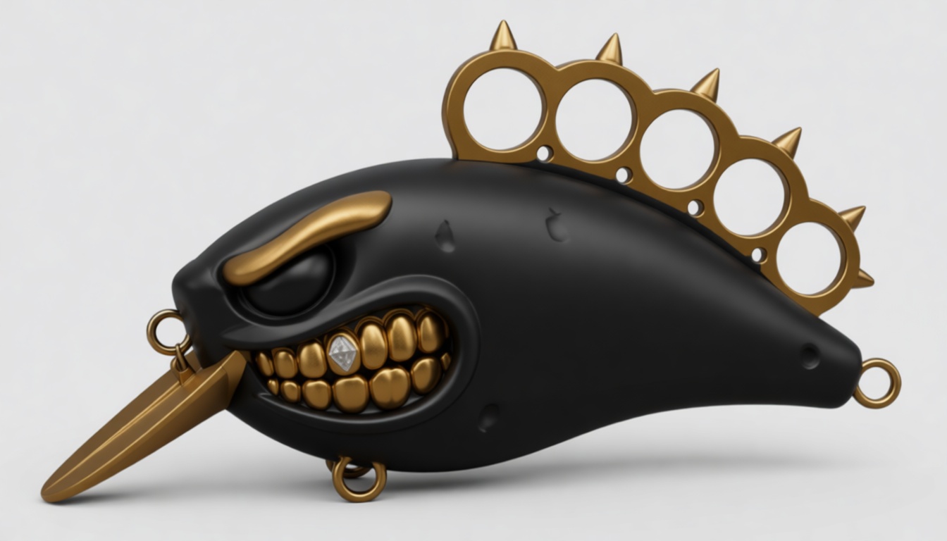 Shark Lure Figurine free 3D printable STL