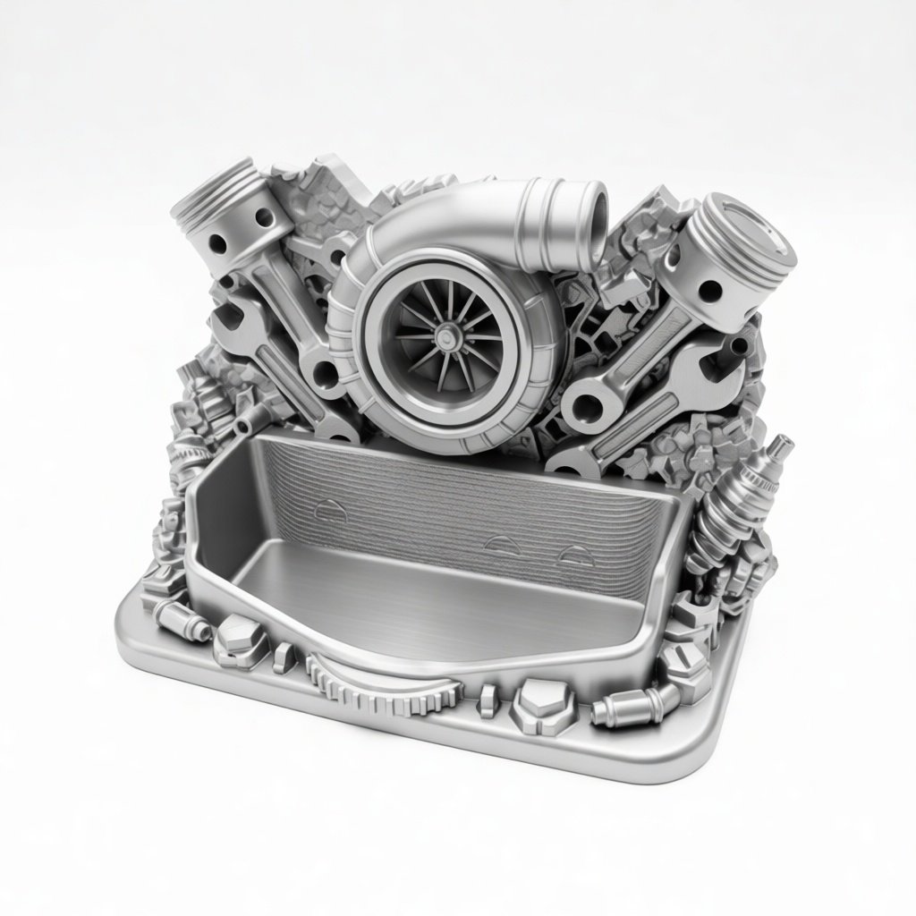 Turbo Engine Organizer free 3D printable STL