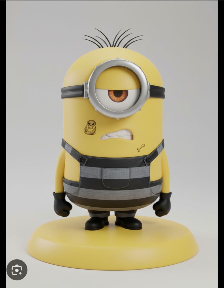 Minion Character Model free 3D printable STL