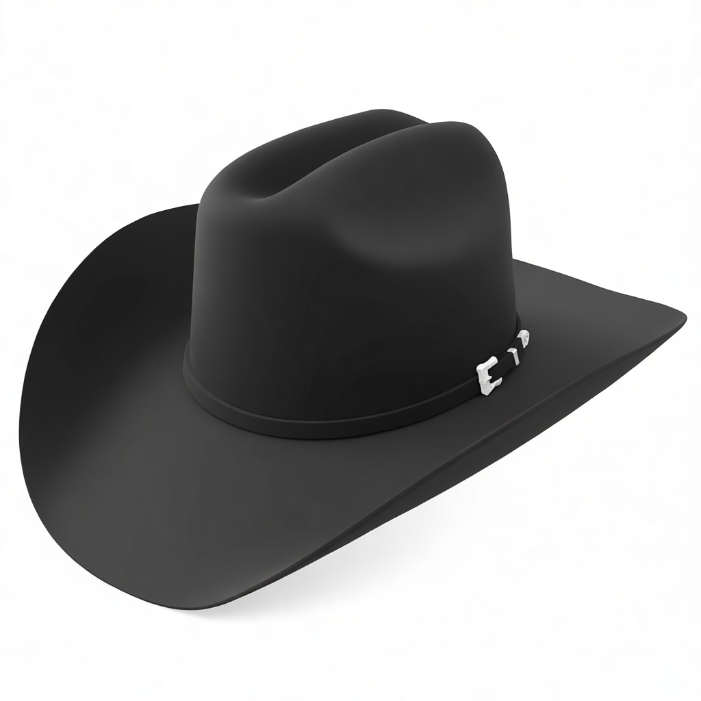 Western Cowboy Hat Model free 3D printable STL