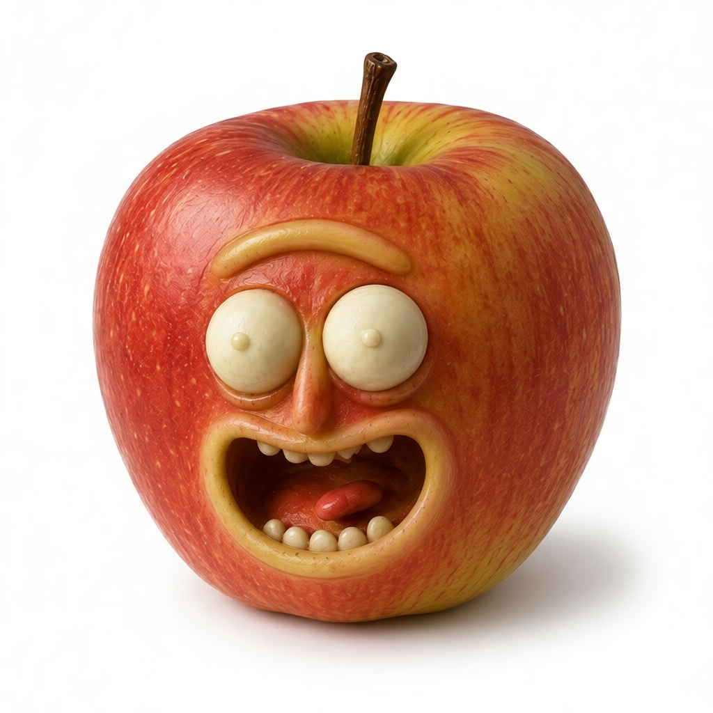 Rick Sanchez Apple Figurine free 3D printable STL