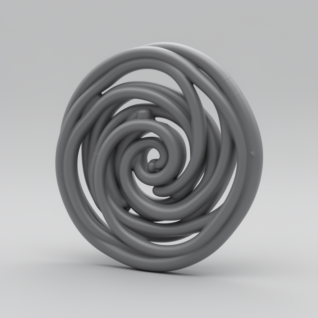 Indian Jalebi Figurine free 3D printable STL
