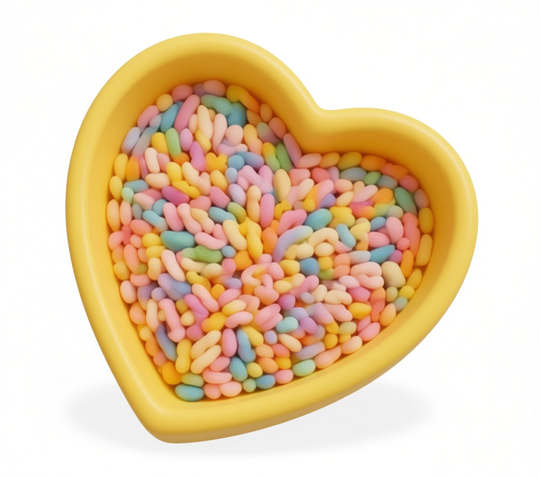 Heart Shaped Candy Bowl free 3D printable STL