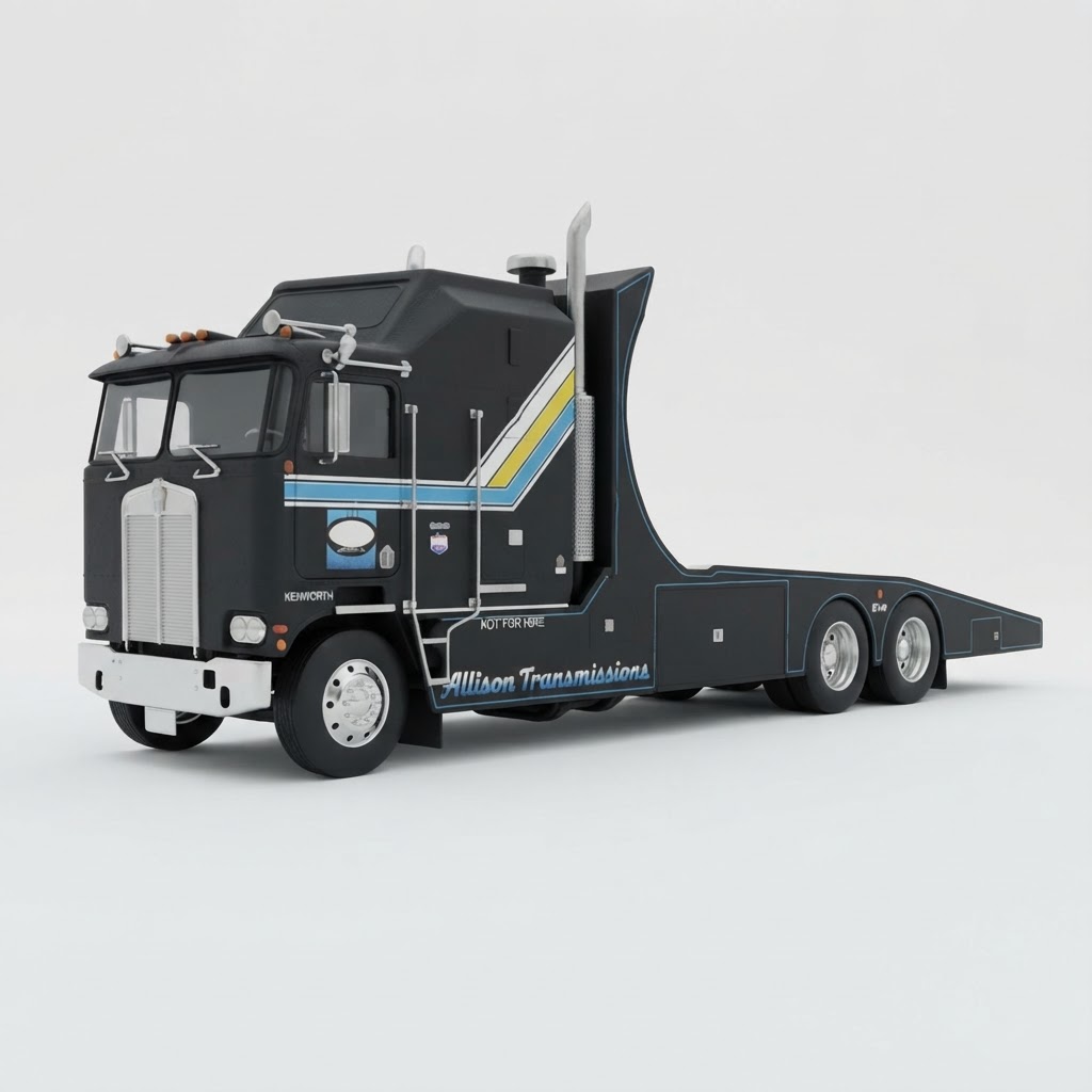 Kenworth K100 COE Truck Model free 3D printable STL