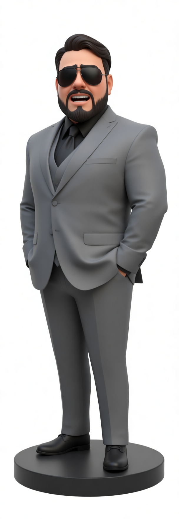 Stylish Man Figurine free 3D printable STL