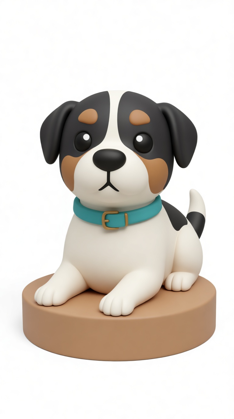 Jack Russell Terrier Figurine free 3D printable STL