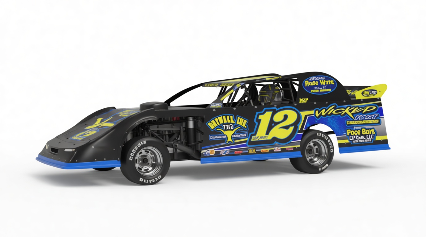 Wicked Diesel Late Model free 3D printable STL