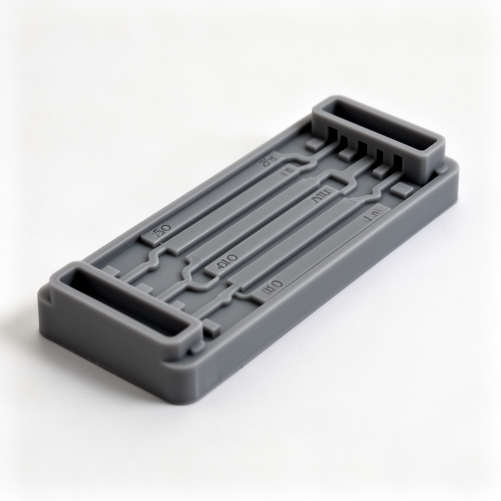 Microfluidic Chip Model free 3D printable STL