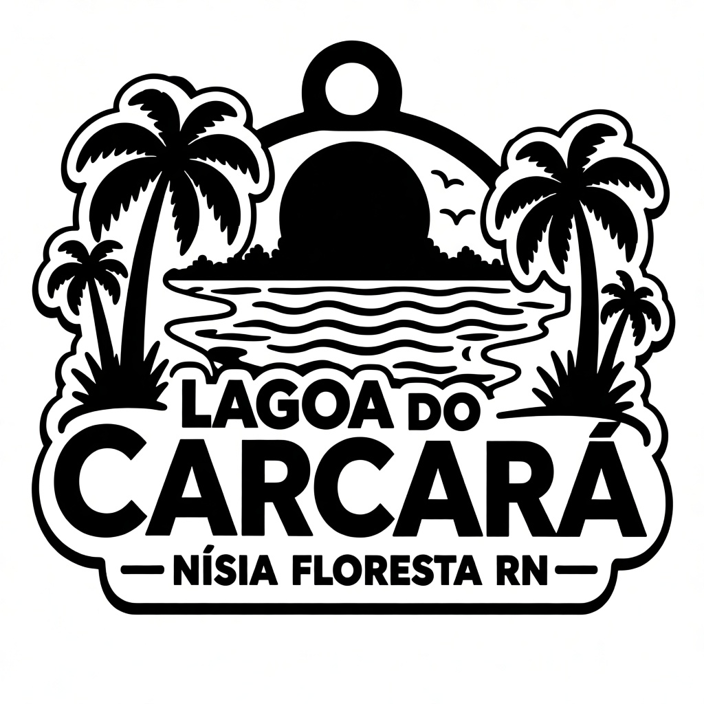 Lagoa do Carcará Emblem free 3D printable STL