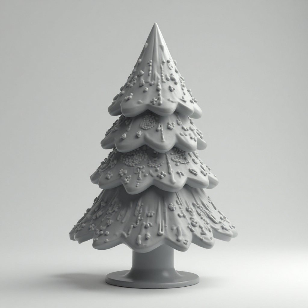 Gingerbread Tree Ornament free 3D printable STL