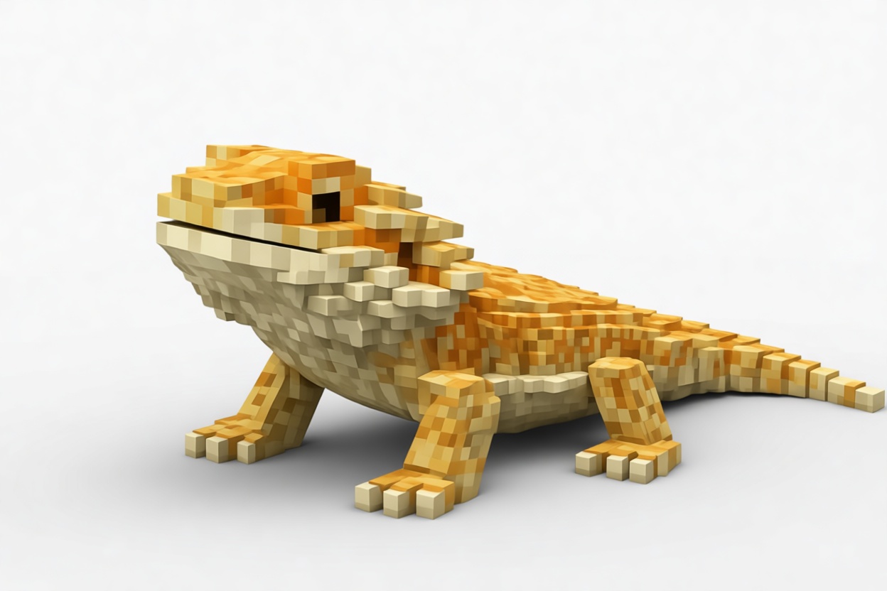 Bearded Dragon Figurine free 3D printable STL