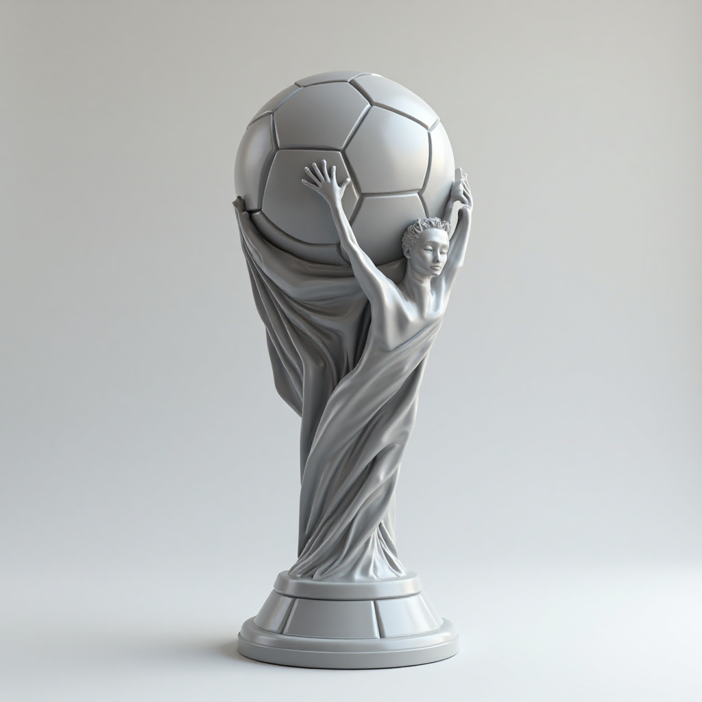 FIFA World Cup Trophy Model free 3D printable STL