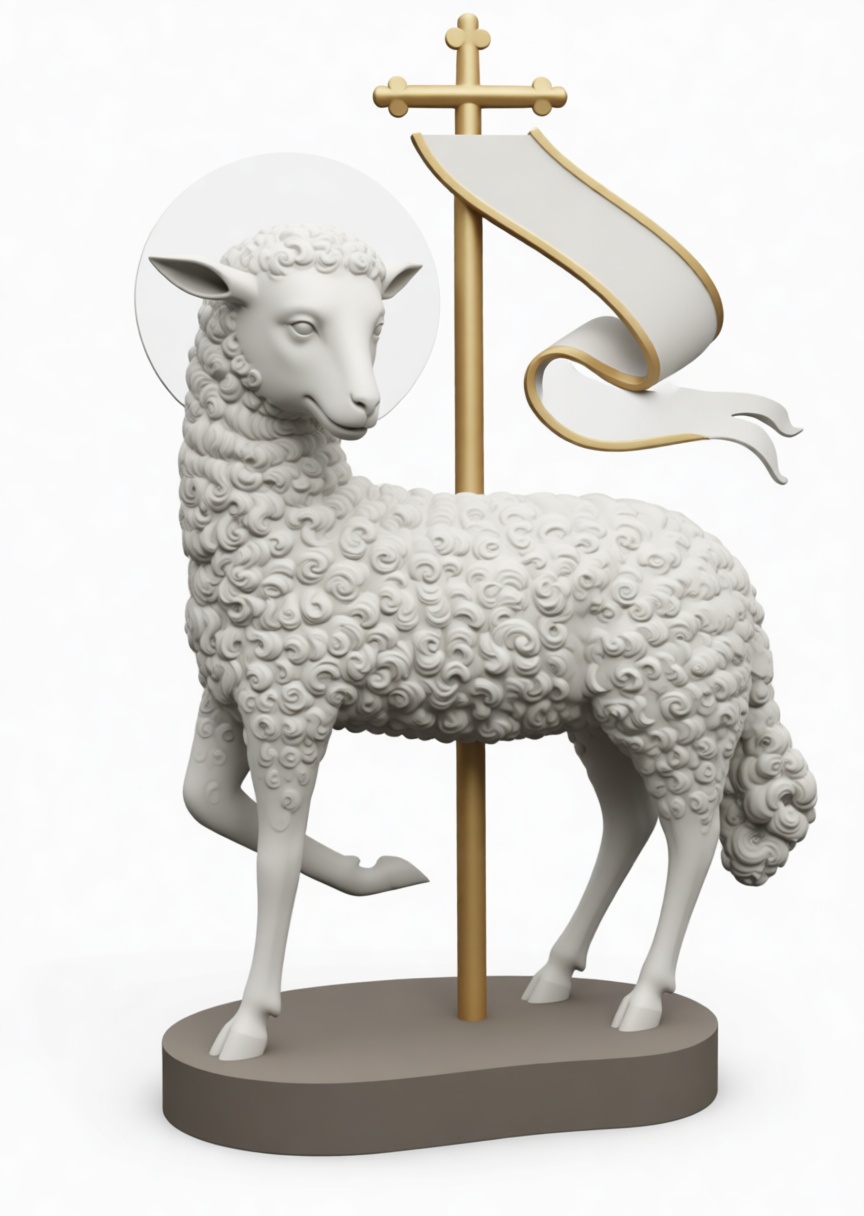 Agnus Dei Figurine free 3D printable STL