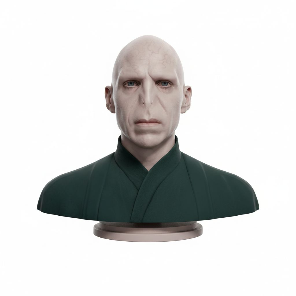 VOLDEMORT - HARRY POTTER - BUST free 3D printable STL