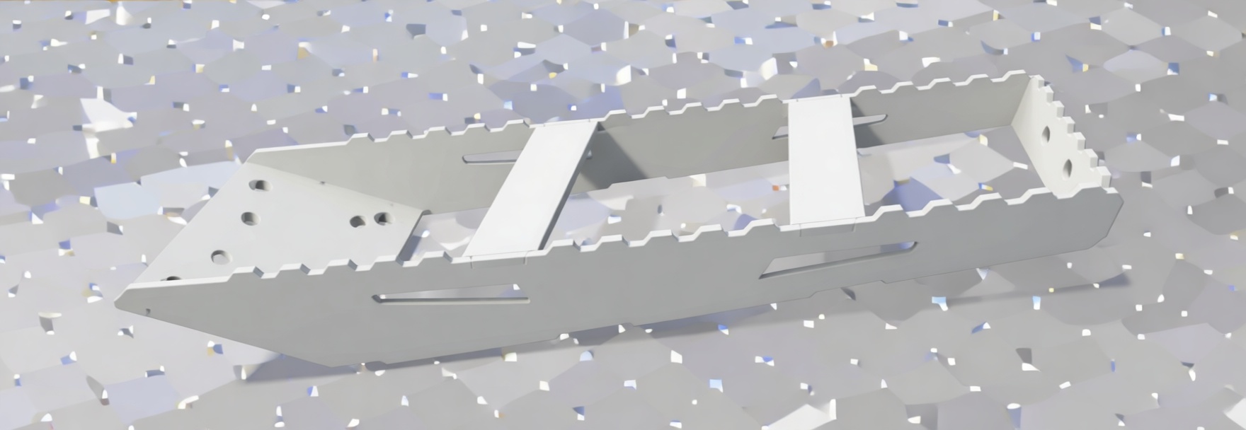 Sample Boat Frame free 3D printable STL