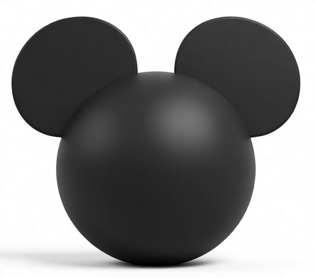 Mickey Mouse Head Model free 3D printable STL