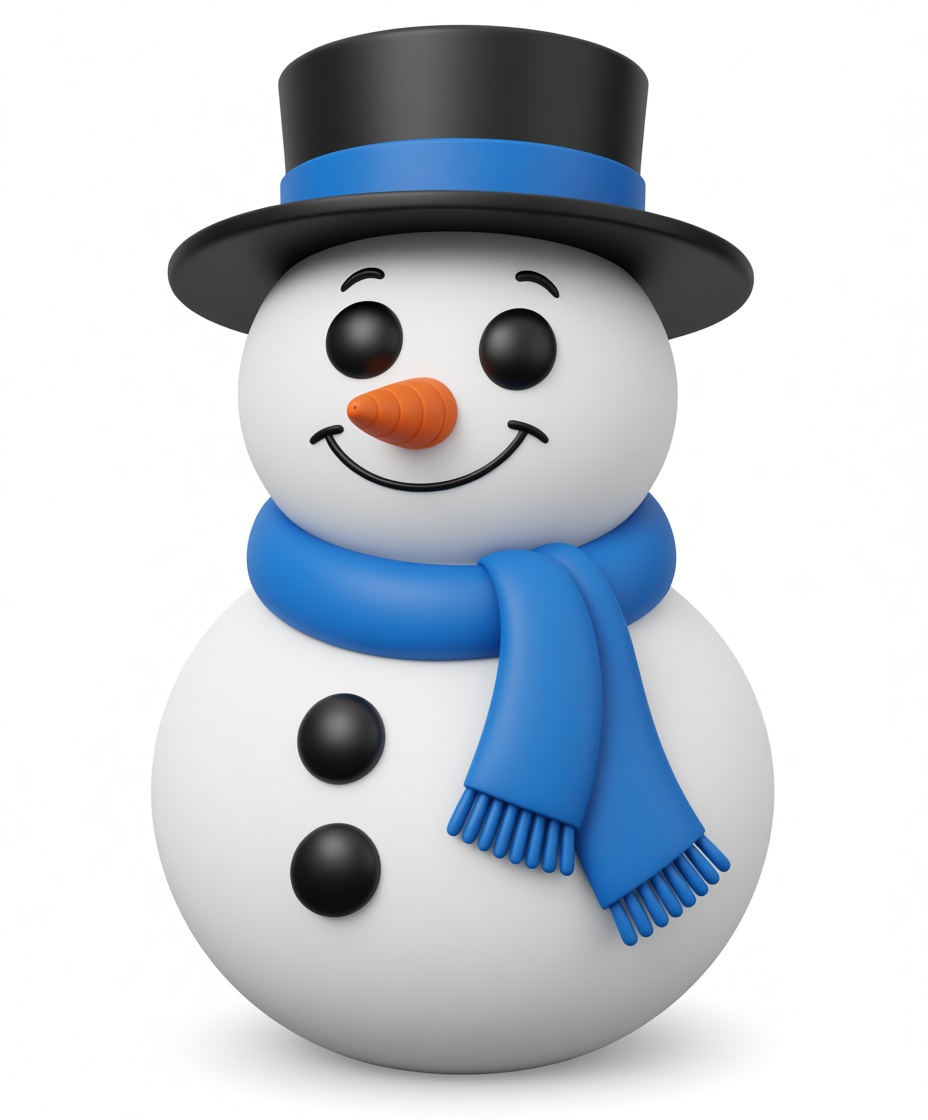 Classic Snowman Figurine free 3D printable STL