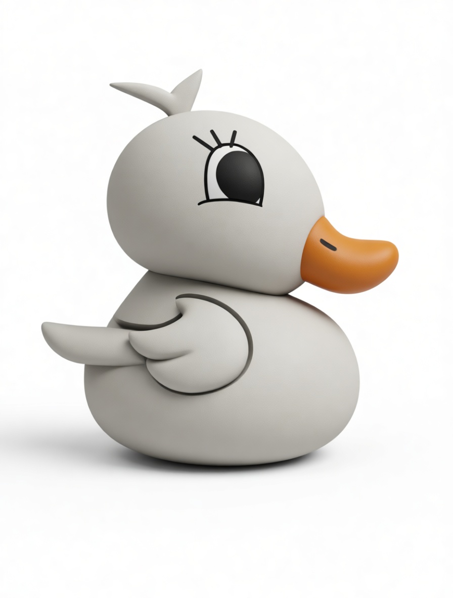 Cute Duck Figurine free 3D printable STL