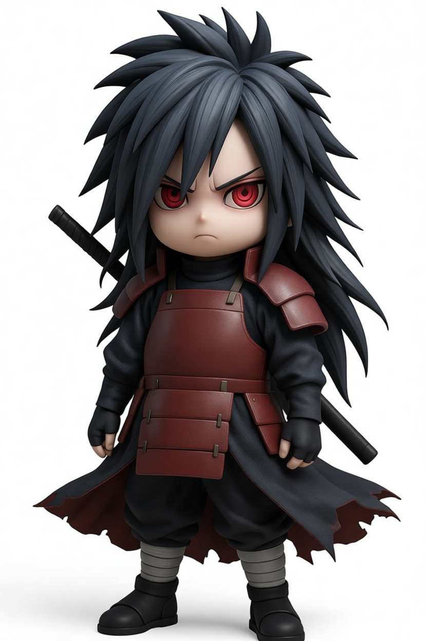 Madara Uchiha Figurine free 3D printable STL