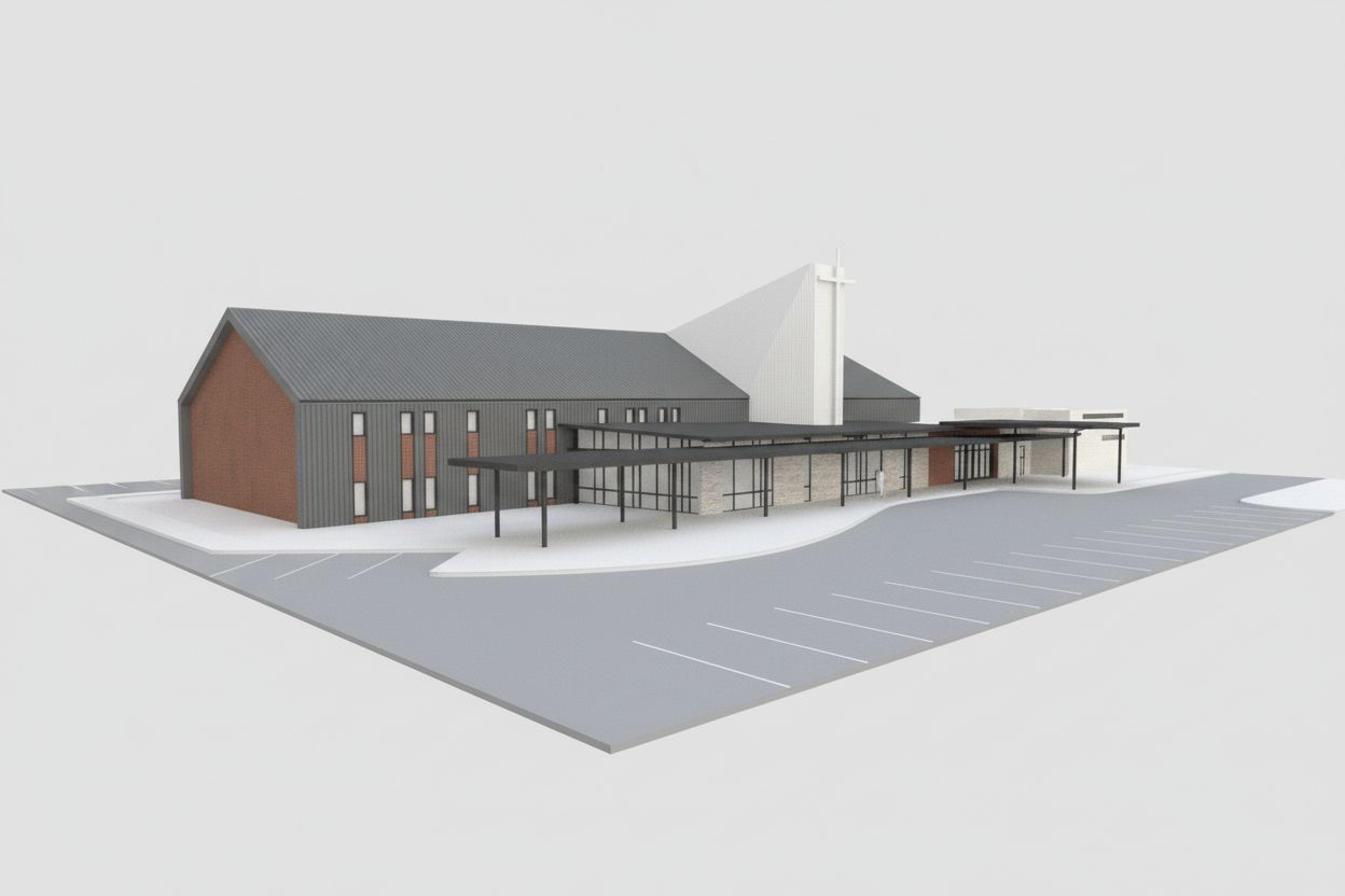 Modern Architectural Design free 3D printable STL