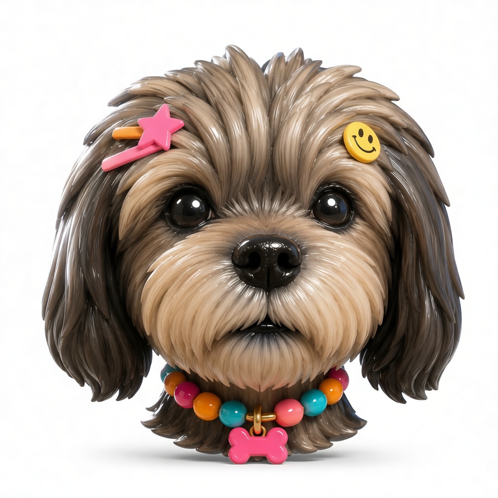 Shih Tzu Dog Bust free 3D printable STL
