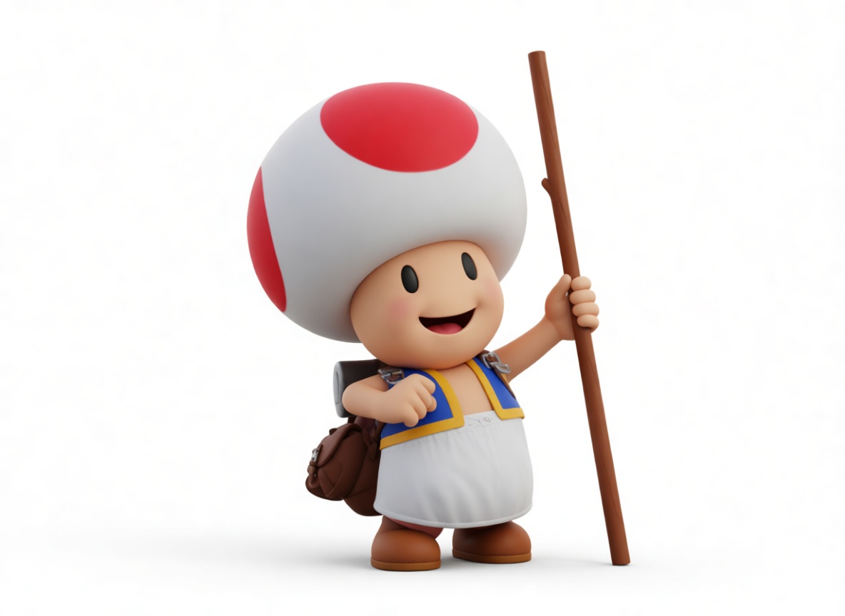 Toad Adventure Figurine free 3D printable STL