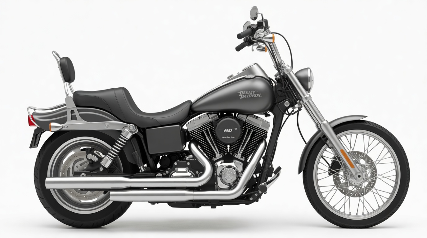 Harley-Davidson Cruiser Model free 3D printable STL