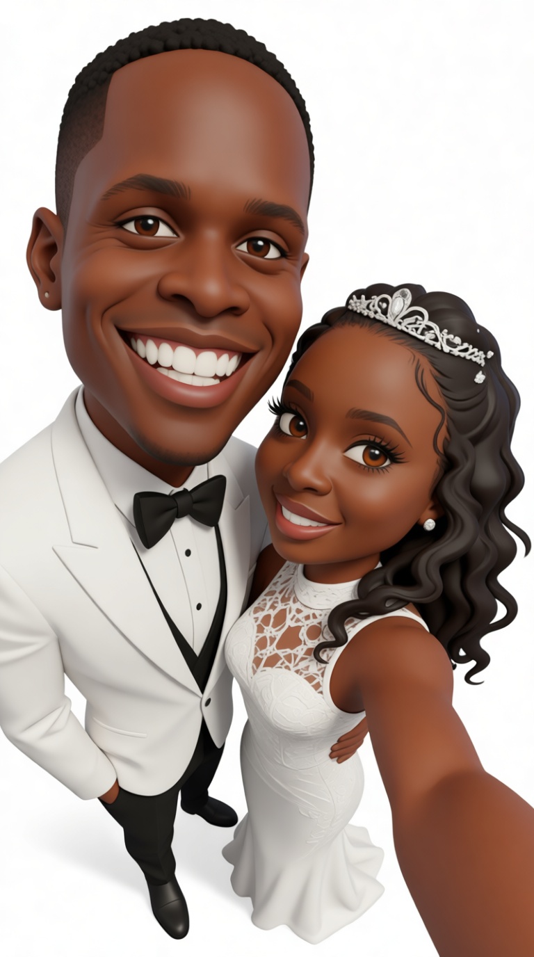 Wedding Couple Figurine free 3D printable STL