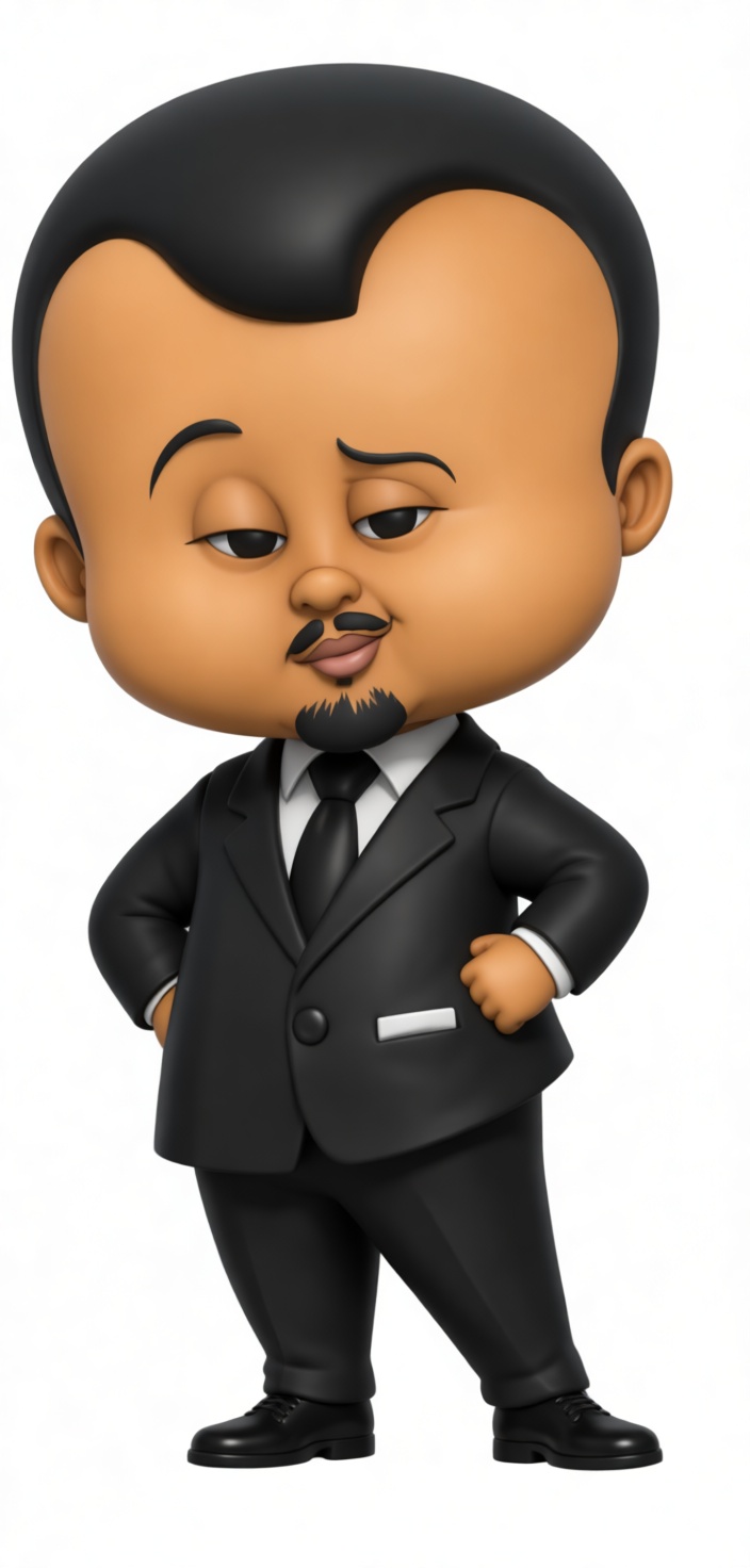 Mini Mafia Boss Figurine free 3D printable STL
