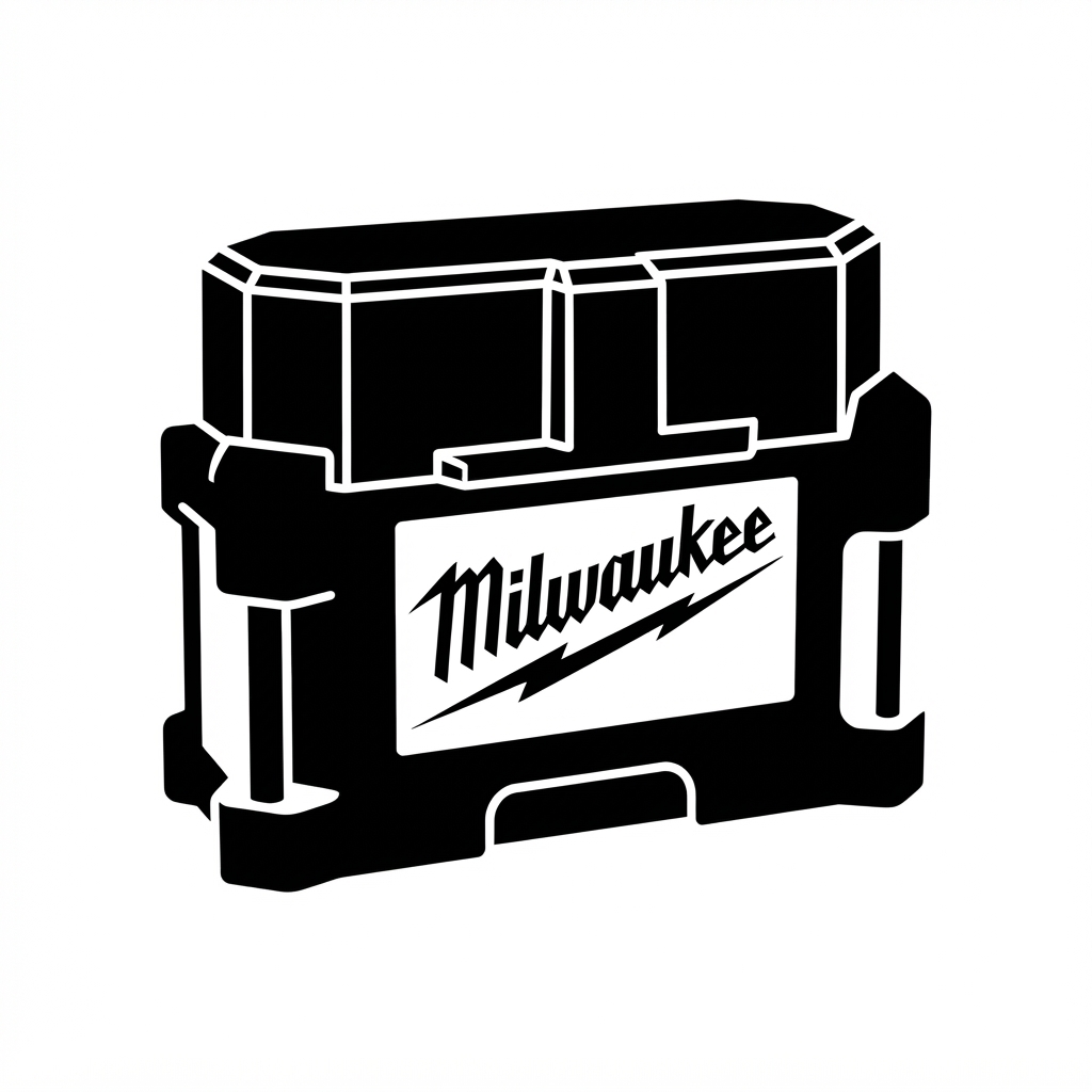 Milwaukee Tool Box Model free 3D printable STL