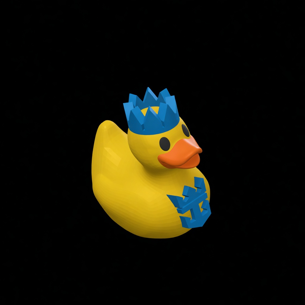 Rubber Duck Figurine free 3D printable STL