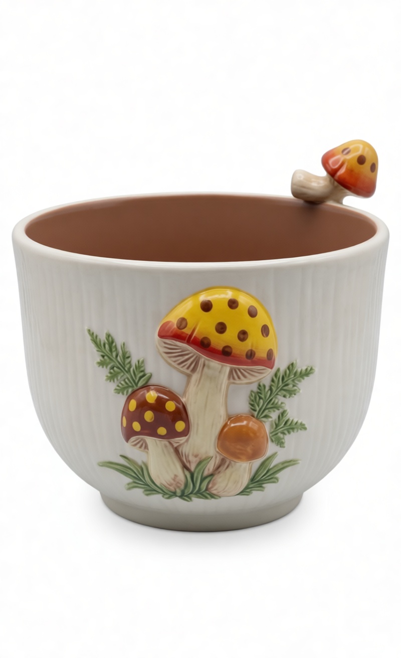 Amanita Mushroom Planter free 3D printable STL