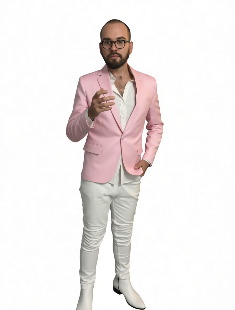 Man in Pink Blazer Figurine free 3D printable STL