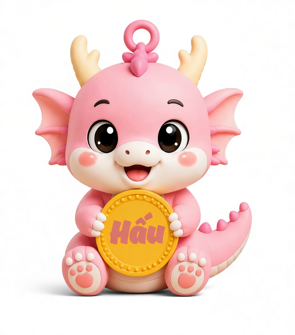 Pink Dragon Figurine free 3D printable STL