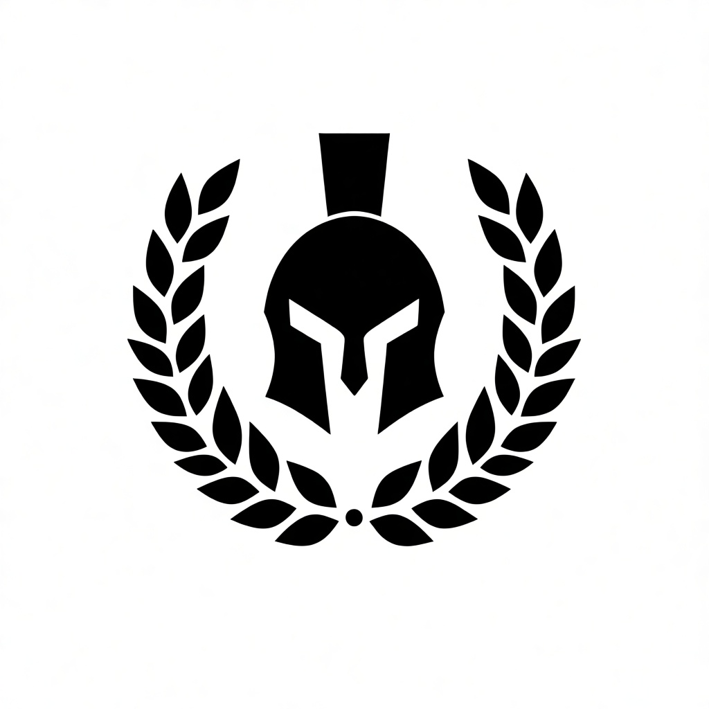 Spartan Helmet Emblem free 3D printable STL