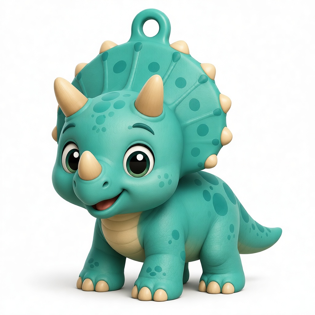Baby Triceratops Figurine free 3D printable STL