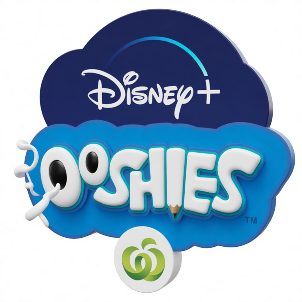 Ooshies Logo Sculpture free 3D printable STL