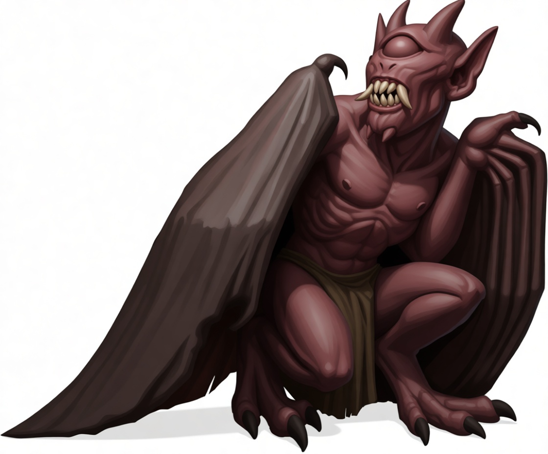 Cyclopean Demon Figurine free 3D printable STL