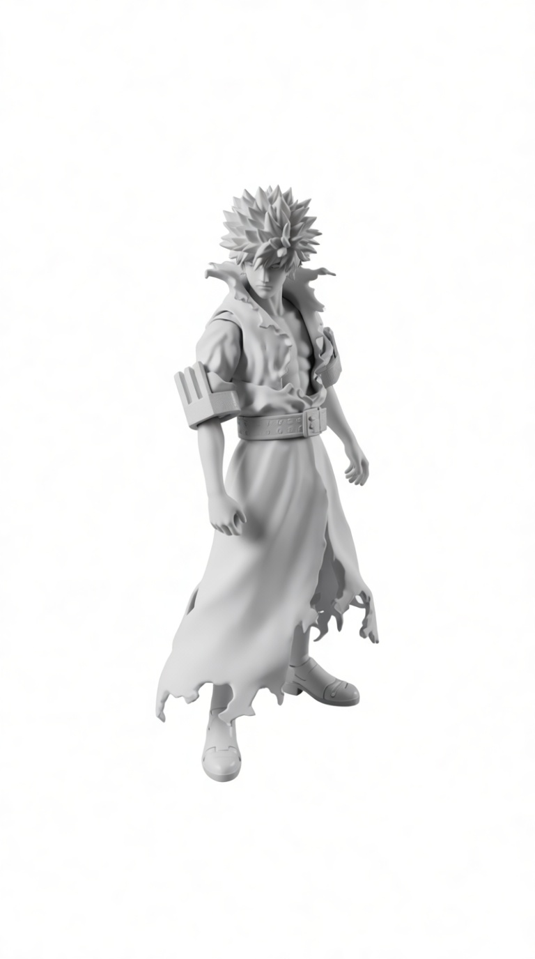 Katsuki Bakugo Figurine free 3D printable STL
