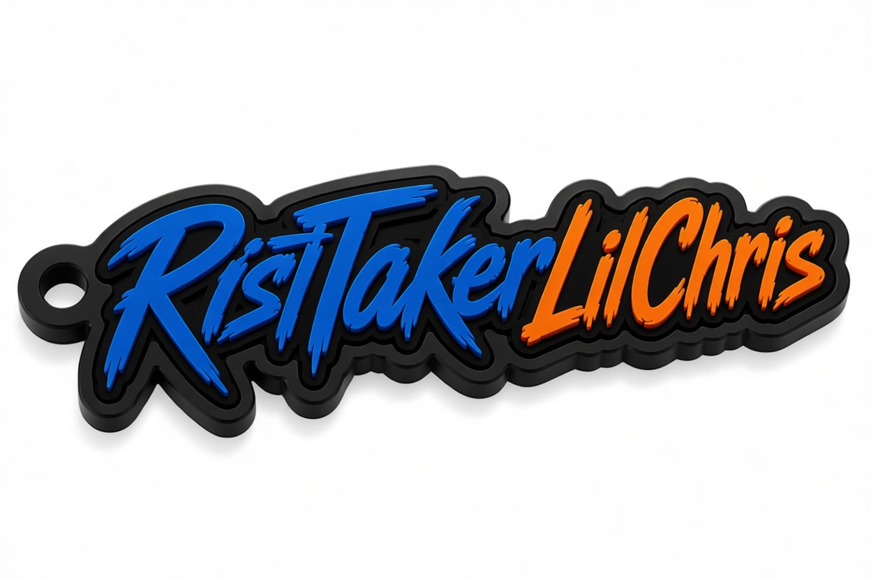 RistTaker LilChris Keychain free 3D printable STL