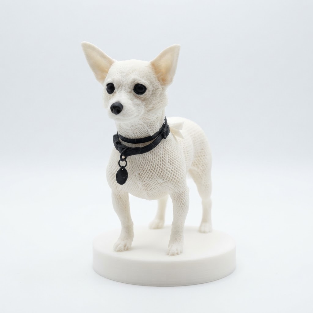Chihuahua Figurine free 3D printable STL