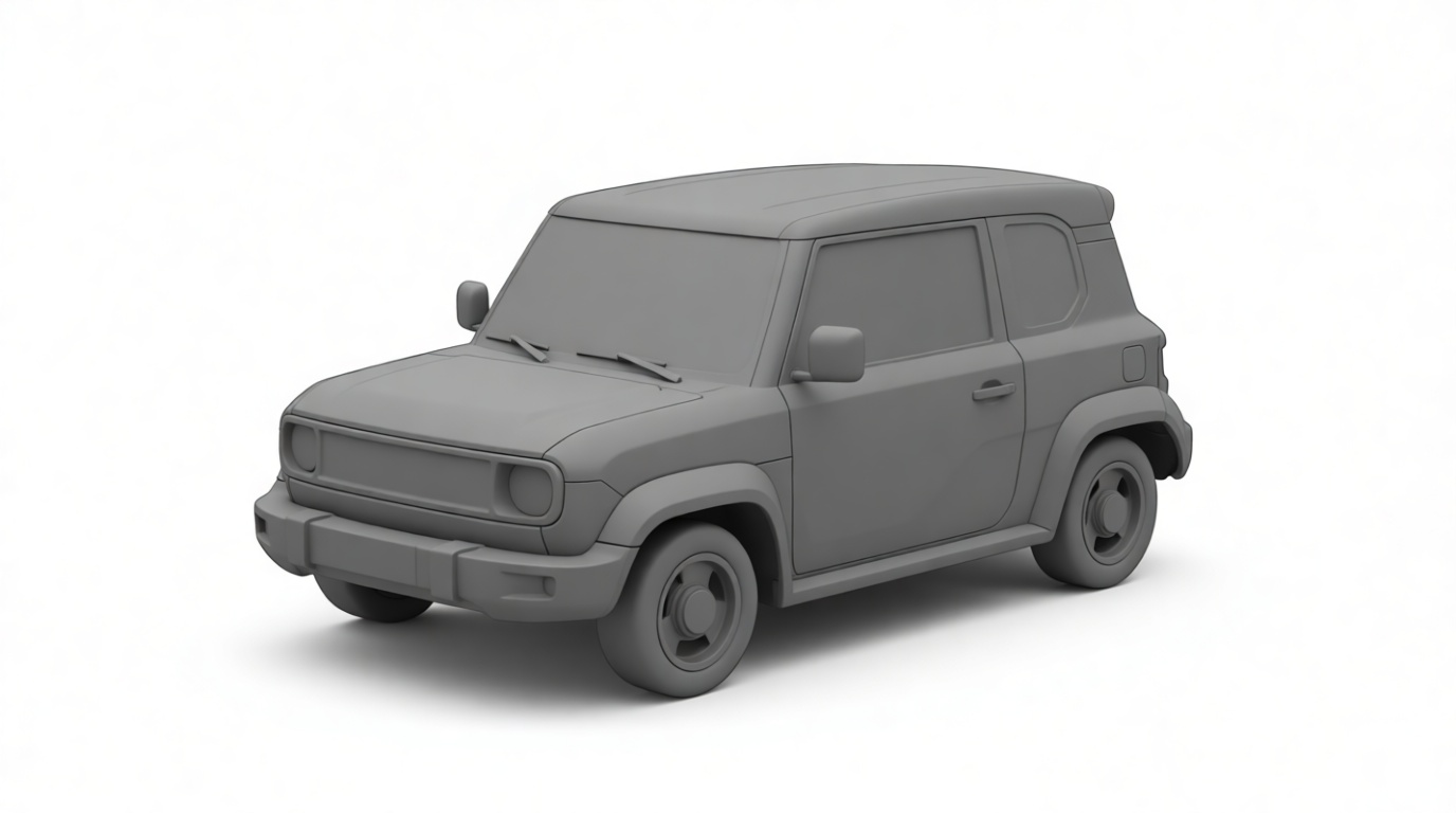 Suzuki Jimny Model free 3D printable STL