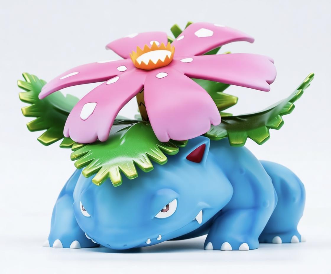 Venusaur Figurine free 3D printable STL