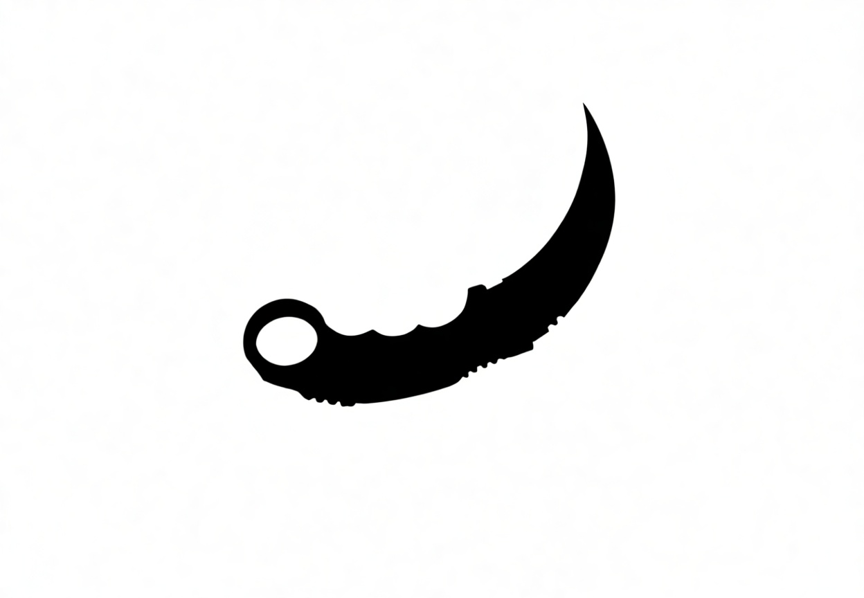 Karambit Knife Model free 3D printable STL