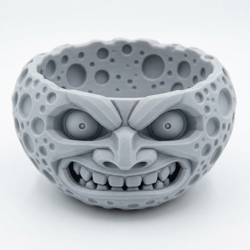 Moon Moon Bowl free 3D printable STL